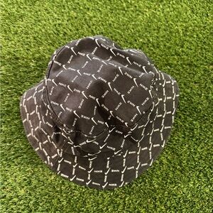 Nike Black and White Logo Bucket Hat